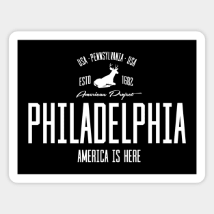 USA, America, Philadelphia, Pennsylvania Magnet